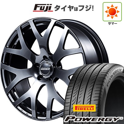 【新品国産車用5穴114.3】 夏タイヤ ホイール4本セット 225/60R18 ピレリ パワジー RAYS レイズ VMF S-01 7.5J 18インチ(送料無料)