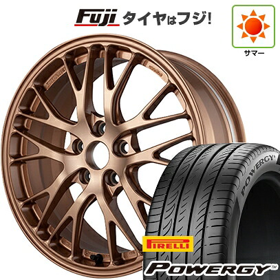 【新品国産車用5穴100】 夏タイヤ ホイール4本セット 225/40R18 ピレリ パワジー ブリヂストン ポテンザ RW007 8J 18インチ(送料無料)｜フジ スペシャルセレクション 229,400円