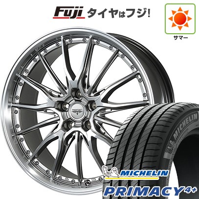 【新品国産車用5穴114.3】 夏タイヤ ホイール4本セット 245/40R21 ミシュラン プライマシー4+ トピー ドルフレン ヒューバー 8.5J 21インチ(送料無料)|フジ スペシャルセレクション
