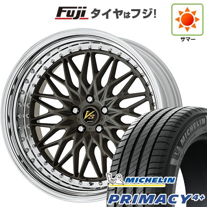 【新品国産車用5穴114.3】 夏タイヤ ホイール4本セット 245/40R21 ミシュラン プライマシー4+ WORK ワーク VS VS-XV 9J 21インチ(送料無料)|フジ スペシャルセレクション