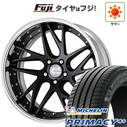 【新品国産車用5穴114.3】 夏タイヤ ホイール4本セット 245/40R21 ミシュラン プライマシー4+ WORK ワーク グノーシスCV CVX 9J 21インチ(送料無料)|フジ スペシャルセレクション