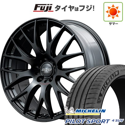 【新品】40系アルファード/ヴェルファイア用 夏タイヤ ホイール4本セット 245/45R20 ミシュラン パイロット スポーツ4 SUV RAYS レイズ ホムラ 2X9Plus SPORT EDITION 8.5J 20インチ(送料無料)｜フジ スペシャルセレクション