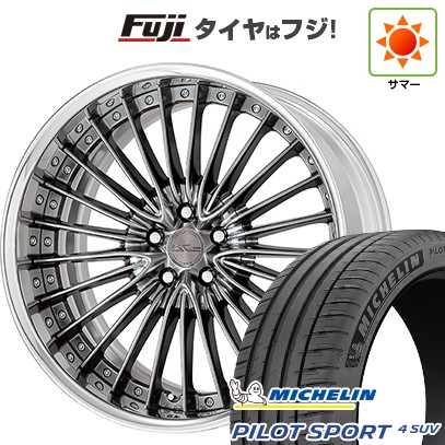 【新品】レクサスRX 2022/11- 夏タイヤ ホイール4本セット 235/50R21 ミシュラン パイロット スポーツ4 SUV WORK ワーク シュヴァート グラソン 21インチ(送料無料)