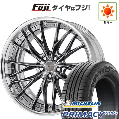 【新品】40系アルファード/ヴェルファイア用 夏タイヤ ホイール4本セット 225/55R19 103 H XL DT ミシュラン プライマシーSUV+ WORK ワーク シュヴァート ブルネン 8J 19インチ(送料無料)