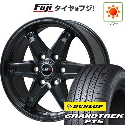 【新品】ランクル250/ランクル300 夏タイヤ ホイール4本セット 265/65R18 ダンロップ グラントレック PT5 レアマイスター LMG エトナ(マットブラック) トヨタ・レクサス車専用 7.5J 18インチ(送料無料)|フジ スペシャルセレクション
