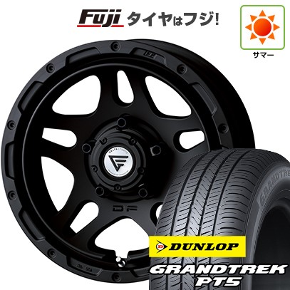 【新品】ジムニーシエラ/ジムニーノマド 夏タイヤ ホイール4本セット 225/70R16 ダンロップ グラントレック PT5 デルタフォース オーバーランダー 6J 16インチ(送料無料)