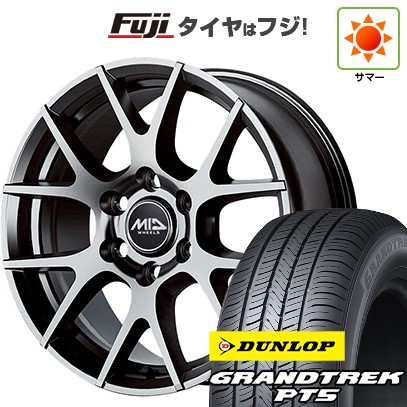 【新品】ランクル250/ランクル300 夏タイヤ ホイール4本セット 265/65R18 ダンロップ グラントレック PT5 MID WHEELS レフィナーダ モーション3 トヨタ・レクサス車専用 8J 18インチ(送料無料)