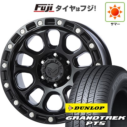 【新品】プラド/ハイラックス 夏タイヤ ホイール4本セット 265/65R17 ダンロップ グラントレック PT5 トライスター MKW M204 JP Spec 8J 17インチ(送料無料)|フジ スペシャルセレクション