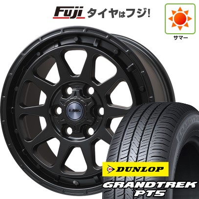 【新品】ランクル300 夏タイヤ ホイール4本セット 265/65R18 ダンロップ グラントレック PT5 レアマイスター LMG DIEZ マットブラック トヨタ・レクサス車専用 8J 18インチ(送料無料)|フジ スペシャルセレクション