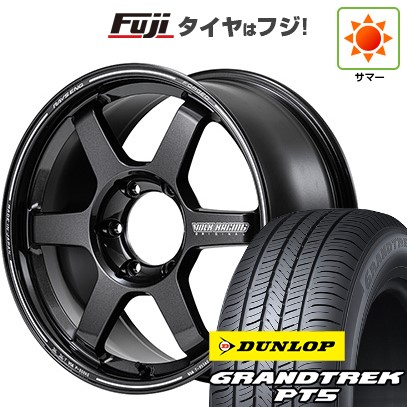 【新品】ランクル250/ランクル300 夏タイヤ ホイール4本セット 265/65R18 ダンロップ グラントレック PT5 RAYS レイズ ボルクレーシング TE37 プログレッシブモデルII 8.5J 18インチ(送料無料)｜フジ スペシャルセレクション