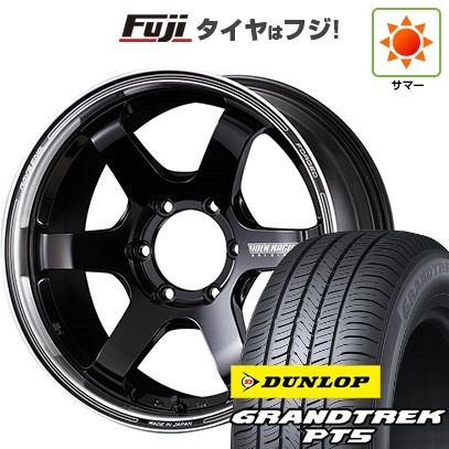 【新品】プラド/ハイラックス 夏タイヤ ホイール4本セット 265/60R18 ダンロップ グラントレック PT5 RAYS レイズ ボルクレーシング TE37SB ツアラー 8.5J 18インチ(送料無料) 212,000円