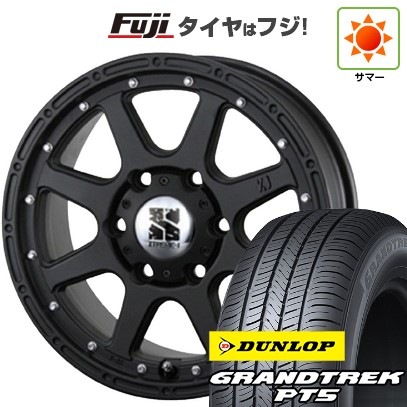 【新品】プラド/ハイラックス 夏タイヤ ホイール4本セット 265/60R18 ダンロップ グラントレック PT5 MLJ エクストリームJ 8J 18インチ(送料無料)|フジ スペシャルセレクション