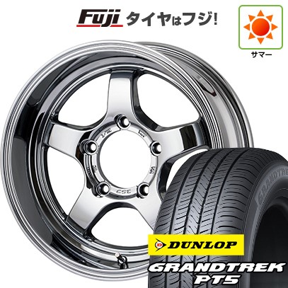 【新品】ジムニー 夏タイヤ ホイール4本セット 175/80R16 ダンロップ グラントレック PT5 ドゥオール CST ZERO-1 ハイパーS Limited Color 5.5J 16インチ(送料無料)|フジ スペシャルセレクション