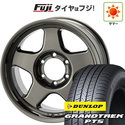 【新品】プラド/ハイラックス 夏タイヤ ホイール4本セット 265/60R18 ダンロップ グラントレック PT5 フォーバイフォーエンジニア ブラッドレー V 8.5J 18インチ(送料無料) 167,400円