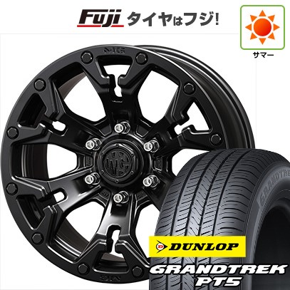 【新品】プラド/ハイラックス 夏タイヤ ホイール4本セット 265/65R17 ダンロップ グラントレック PT5 クリムソン マーテルギア(MG) ゴーレム 8J 17インチ(送料無料)｜フジ スペシャルセレクション