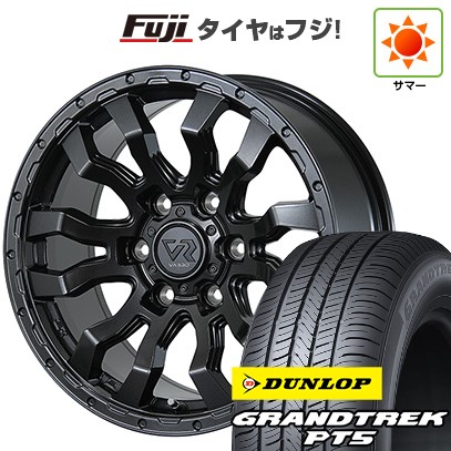 【新品】ランクル250/ランクル300 夏タイヤ ホイール4本セット 265/65R18 ダンロップ グラントレック PT5 トピー ヴァブロ RR-01 トヨタ・レクサス車専用 7.5J 18インチ(送料無料)