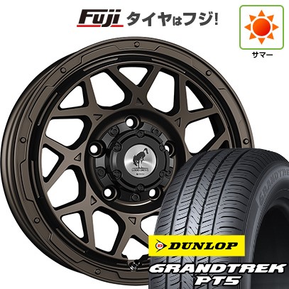 【新品】ジムニー 夏タイヤ ホイール4本セット 175/80R16 ダンロップ グラントレック PT5 スーパースター ロディオドライブ 8M MONO 5.5J 16インチ(送料無料)