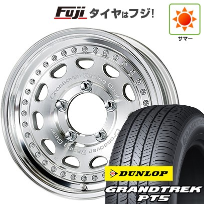 【新品】ジムニーシエラ/ジムニーノマド 夏タイヤ ホイール4本セット 225/70R16 ダンロップ グラントレック PT5 WORK ワーク クラッグ ガルバトレ 6J 16インチ(送料無料)