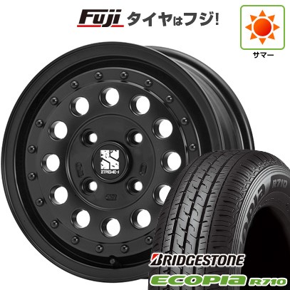 【新品】プロボックス/サクシード(160系) 夏タイヤ ホイール4本セット 155/80R14 88/86N ブリヂストン エコピア R710 MLJ エクストリームJ ラギッド 5J 14インチ(送料無料)|フジ スペシャルセレクション