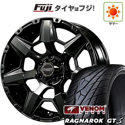 【新品】プラド 夏タイヤ ホイール4本セット 275/55R20 ヴェノムパワー ラグナロクGTS BSW(限定) クライメイト スワット(SBC) 8.5J 20インチ(送料無料)｜フジ スペシャルセレクション 156,850円