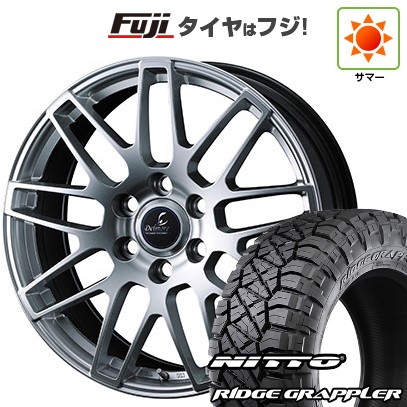 【パンク保証付き】【新品】ランクル300 夏タイヤ ホイール4本セット 275/55R20 ニットー リッジグラップラー WEDS ウェッズ デルモア LC.S レクサス・トヨタ車専用 8J 20インチ(送料無料)