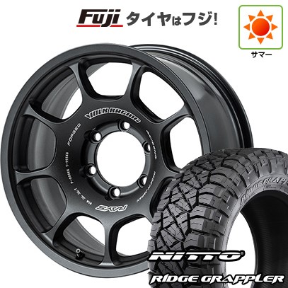 【パンク保証付き】【新品国産車用6穴139.7】 夏タイヤ ホイール4本セット 285/70R17 ニットー リッジグラップラー RAYS レイズ ボルクレーシング ZE40X 8.5J 17インチ(送料無料)|フジ スペシャルセレクション
