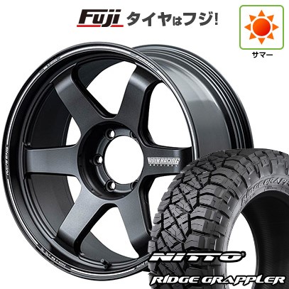 【パンク保証付き】【新品】プラド 夏タイヤ ホイール4本セット 265/50R20 ニットー リッジグラップラー RAYS レイズ ボルクレーシング TE37 ULTRA X 8.5J 20インチ(送料無料)|フジ スペシャルセレクション