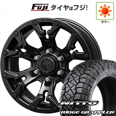 【パンク保証付き】【新品】プラド/ハイラックス 夏タイヤ ホイール4本セット 265/65R17 ニットー リッジグラップラー クリムソン マーテルギア(MG) ゴーレム 8J 17インチ(送料無料)