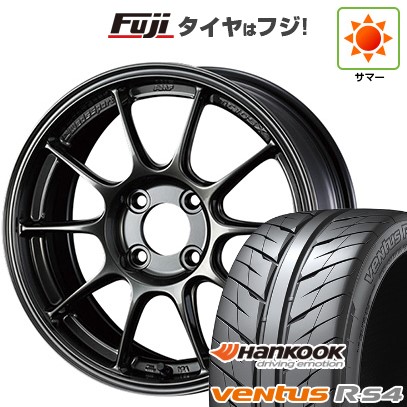 【新品国産車用5穴100】 夏タイヤ ホイール4本セット 205/55R16 ハンコック ヴェンタス R-S4 Z232 WEDS ウェッズスポーツ TC-105X 7J 16インチ(送料無料)