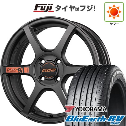 【パンク保証付き】【新品】オーラ 夏タイヤ ホイール4本セット 205/50R17 ヨコハマ ブルーアース RV-03 RAYS レイズ グラムライツ 57C6 SPEC-D 7J 17インチ(送料無料)｜フジ スペシャルセレクション 109,600円