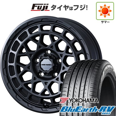【パンク保証付き】【新品国産車用5穴114.3】 夏タイヤ ホイール4本セット 225/50R18 ヨコハマ ブルーアース RV-03 WEDS ウェッズアドベンチャー マッドヴァンス X タイプM 7.5J 18インチ(送料無料) 101,800円