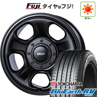【パンク保証付き】【新品】ヤリスクロス 夏タイヤ ホイール4本セット 205/65R16 ヨコハマ ブルーアース RV-03 トライスター BRUT BR-33 6.5J 16インチ(送料無料)｜フジ スペシャルセレクション