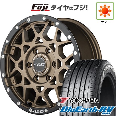 【パンク保証付き】【新品】ヤリスクロス 夏タイヤ ホイール4本セット 205/65R16 ヨコハマ ブルーアース RV-03 RAYS レイズ デイトナ M8 xB Edition 7J 16インチ(送料無料)