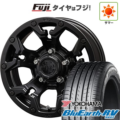 【パンク保証付き】【新品】ヤリスクロス 夏タイヤ ホイール4本セット 205/65R16 ヨコハマ ブルーアース RV-03 クリムソン マーテルギア(MG) ゴーレム 7J 16インチ(送料無料)
