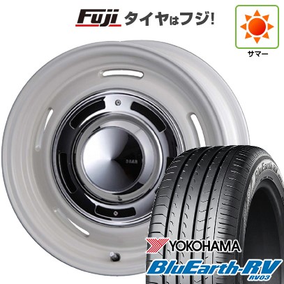 【パンク保証付き】【新品国産車用5穴114.3】 夏タイヤ ホイール4本セット 235/50R18 ヨコハマ ブルーアース RV-03 クリムソン ディーン クロスカントリー 8J 18インチ(送料無料)