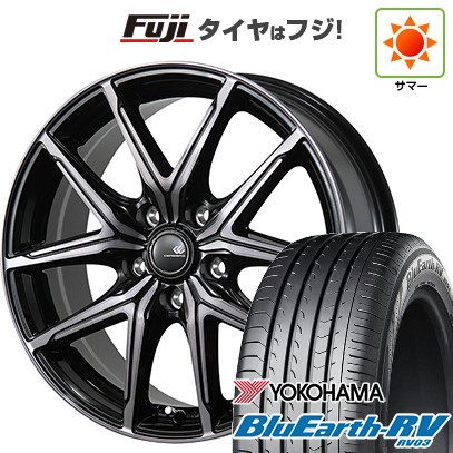【パンク保証付き】【新品】シエンタ 2015-22 夏タイヤ ホイール4本セット 185/60R15 ヨコハマ ブルーアース RV-03 トピー セレブロ FT05 6J 15インチ(送料無料)