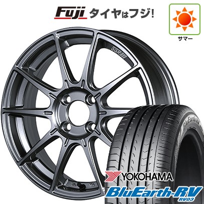 【パンク保証付き】【新品国産車用5穴114.3】 夏タイヤ ホイール4本セット 225/45R18 ヨコハマ ブルーアース RV-03 SSR GT GTX01 8J 18インチ(送料無料)