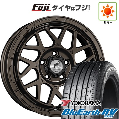 【パンク保証付き】【新品】ヤリスクロス 夏タイヤ ホイール4本セット 205/65R16 ヨコハマ ブルーアース RV-03 スーパースター ロディオドライブ 8M MONO 7J 16インチ(送料無料)