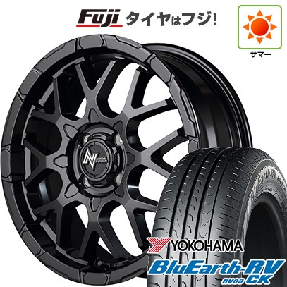 【パンク保証付き】【新品 軽自動車】タフト ソリオ 夏タイヤ ホイール4本セット 165/65R15 ヨコハマ ブルーアース RV-03CK MID WHEELS NITRO POWER M28 バレットKC 5J 15インチ(送料無料)