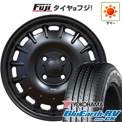 【パンク保証付き】【新品 軽自動車】ハスラー 夏タイヤ ホイール4本セット 165/65R14 ヨコハマ ブルーアース RV-03CK オフビート バウンティコレクション ノエル 5J 14インチ(送料無料)