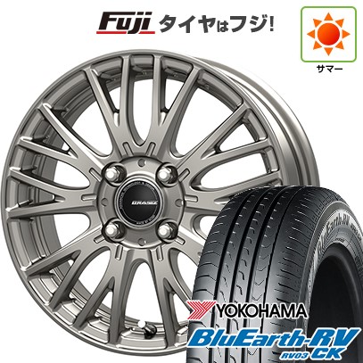 【パンク保証付き】【新品国産車用4穴100】 夏タイヤ ホイール4本セット 175/65R15 ヨコハマ ブルーアース RV-03CK コーセイ クレイシズ SE48 5.5J 15インチ(送料無料)｜フジ スペシャルセレクション
