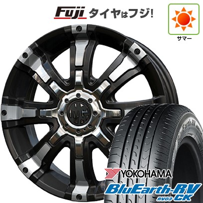 【パンク保証付き】【新品 軽自動車】タフト ソリオ 夏タイヤ ホイール4本セット 165/65R15 ヨコハマ ブルーアース RV-03CK クリムソン マーテルギア(MG) ビースト 5J 15インチ(送料無料)