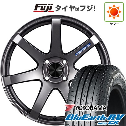 【パンク保証付き】【新品 軽自動車】タフト ソリオ 夏タイヤ ホイール4本セット 165/65R15 ヨコハマ ブルーアース RV-03CK ENKEI エンケイ PerformanceLine PF07 5J 15インチ(送料無料) 71,775円