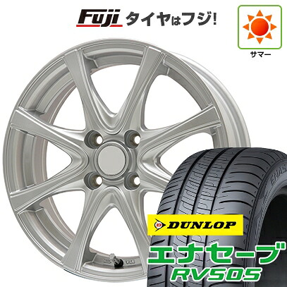 【新品】クロスビー/イグニス 夏タイヤ ホイール4本セット 175/60R16 ダンロップ エナセーブ RV505 エルベ エステローザ FSV シルバー 5J 16インチ(送料無料)