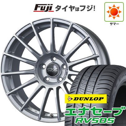 【新品国産車用5穴114.3】 夏タイヤ ホイール4本セット 205/55R17 ダンロップ エナセーブ RV505 OZ スーパーツーリズモ LM 17インチ(送料無料)|フジ スペシャルセレクション