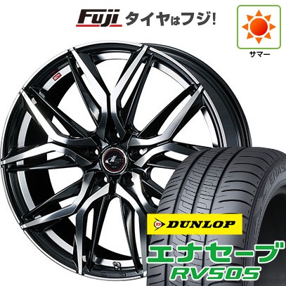 【新品国産車用5穴114.3】 夏タイヤ ホイール4本セット 205/60R16 ダンロップ エナセーブ RV505 WEDS ウェッズ レオニス LM 6.5J 16インチ(送料無料)