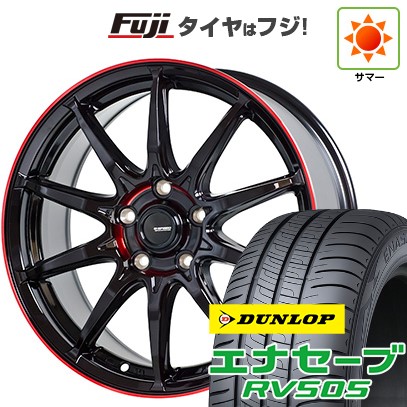 【新品国産車用5穴114.3】 夏タイヤ ホイール4本セット 235/55R18 ダンロップ エナセーブ RV505 ホットスタッフ ジースピード P-05R 7J 18インチ(送料無料)|フジ スペシャルセレクション