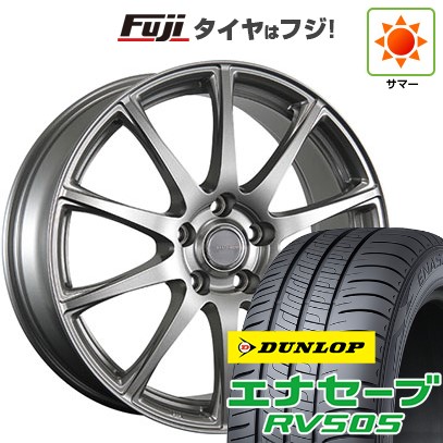 【新品国産車用5穴114.3】 夏タイヤ ホイール4本セット 225/55R18 ダンロップ エナセーブ RV505 ブリヂストン エコフォルム SE-23 7J 18インチ(送料無料)