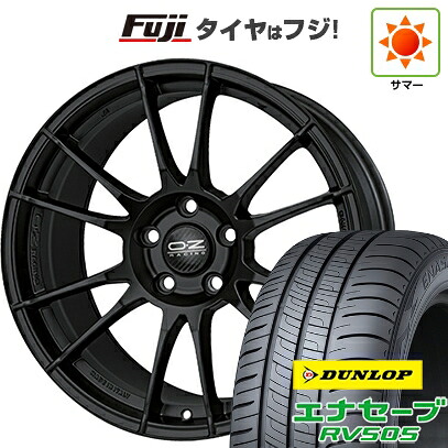 【新品国産車用5穴100】 夏タイヤ ホイール4本セット 205/50R17 ダンロップ エナセーブ RV505 OZ ウルトラレッジェーラ 7.5J 17インチ(送料無料)