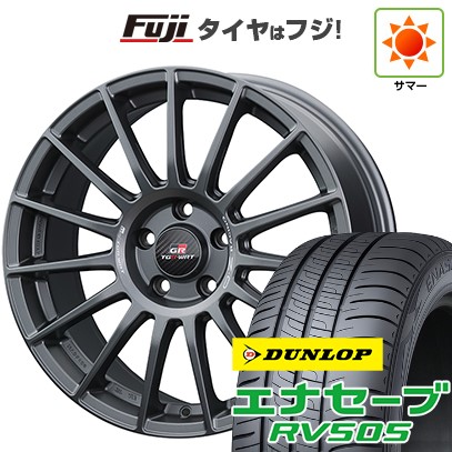 【新品国産車用5穴100】 夏タイヤ ホイール4本セット 225/55R18 ダンロップ エナセーブ RV505 OZ スーパーツーリズモ TGR-WRT 7.5J 18インチ(送料無料)